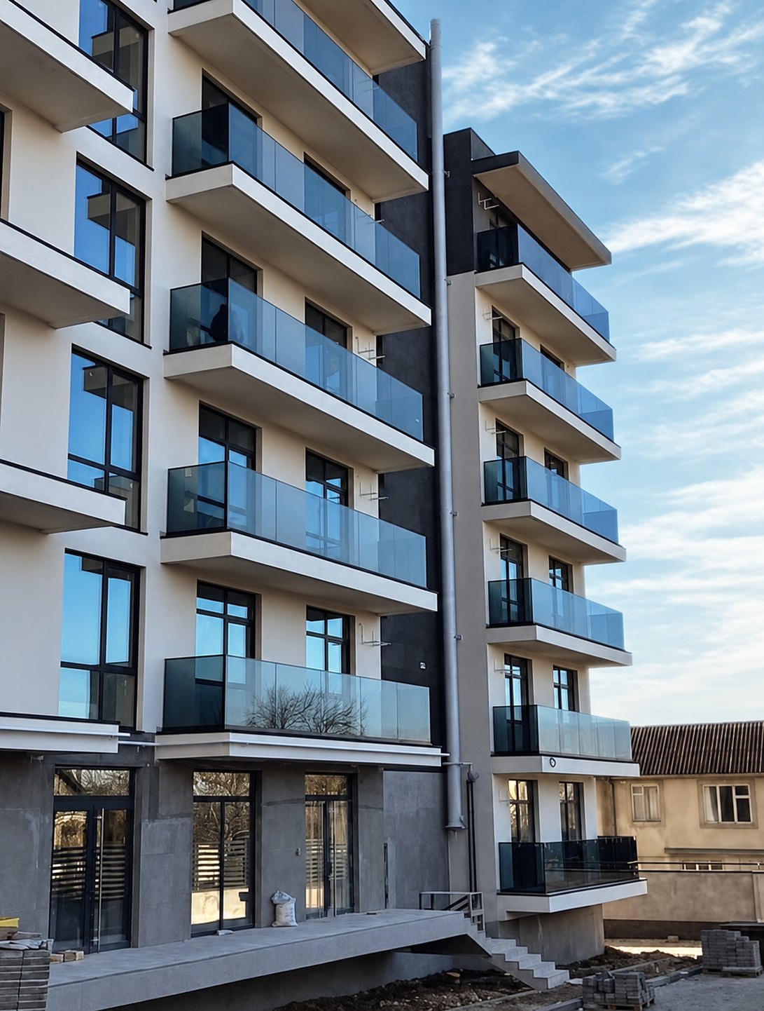 Balustrade din sticlă — fotografia 4