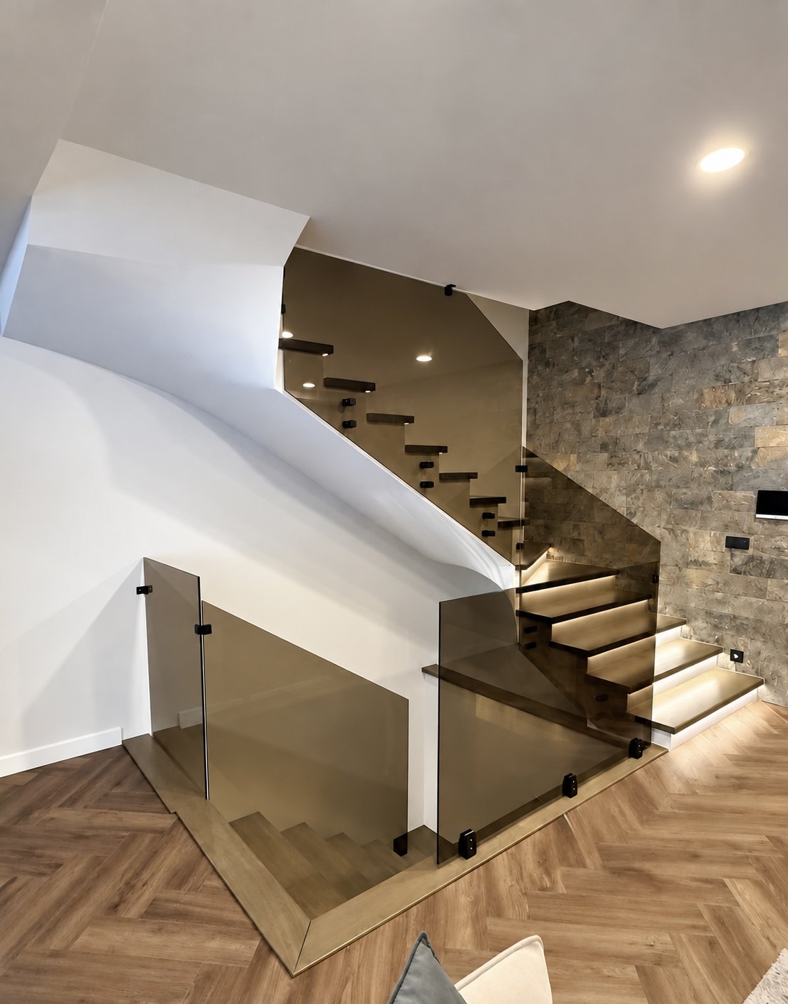 Balustrade din sticlă — fotografia 5